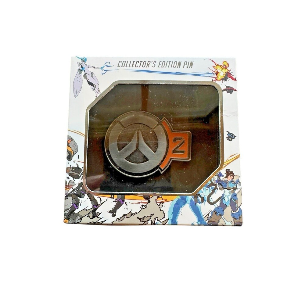 Blizzard Overwatch 2 Collectors Edition Pin  Limited to 2500 New in Box